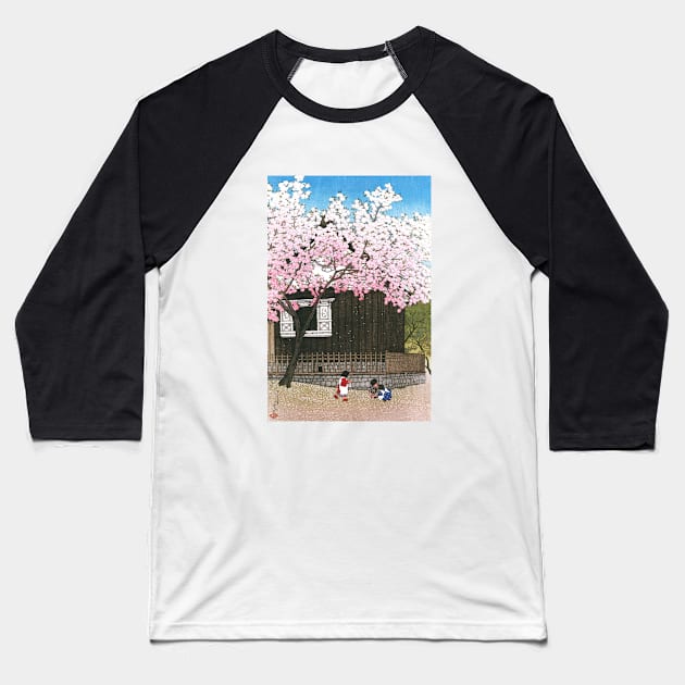 Spring at Atago mountain by Kawase Hasui Baseball T-Shirt by Takeda_Art